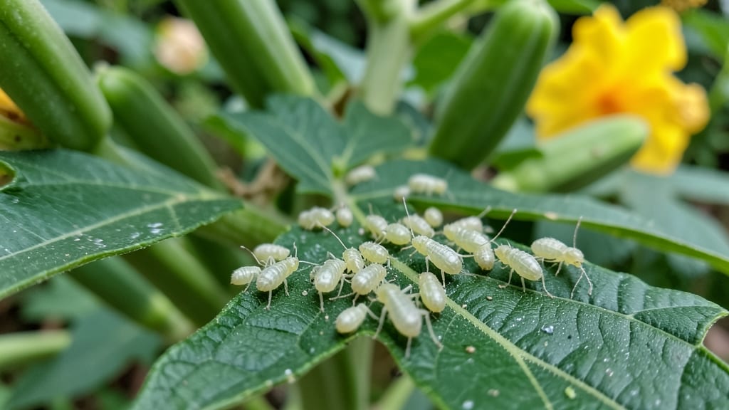 Aphids on Okra Plants: Natural Spray Solution in 24 Hours