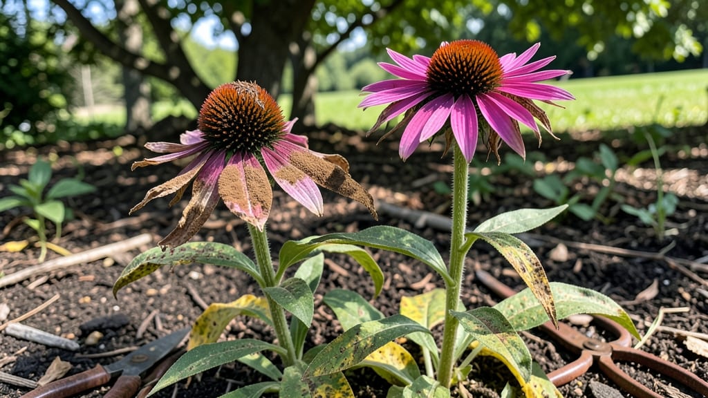 Echinacea Plant Diseases: 7 Most Common Fungal and Bacterial Threats and How to Treat Them