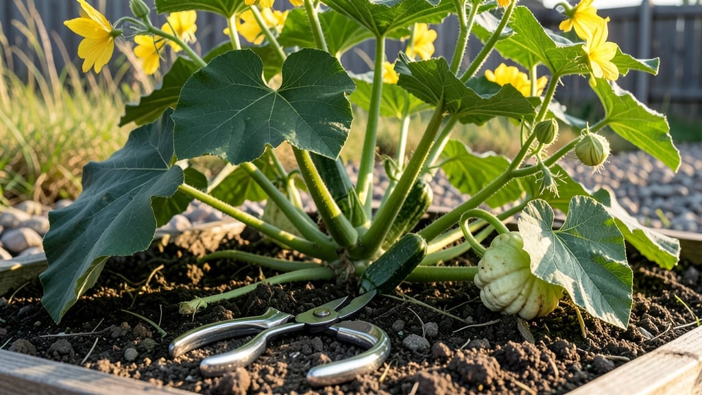 How to Prune Summer Squash Plants: Maximize Yield With 3 Key Cuts