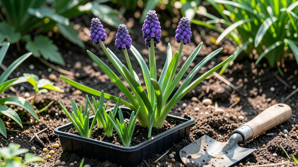 Planting Grape Hyacinth: Spring Blooms in 6 Weeks With Minimal Care