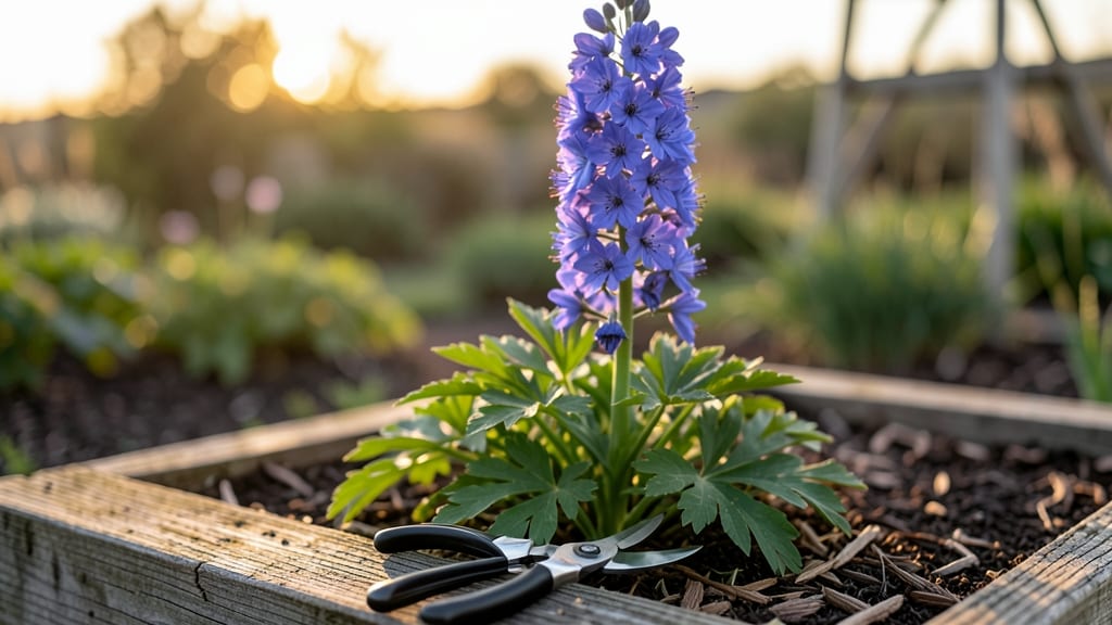 Pruning Delphinium Plants: Deadheading Tricks for Towering Summer Blooms