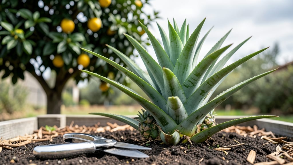 Pruning Pineapple Plants: Year-Round Fruit from Three Strategic Trims