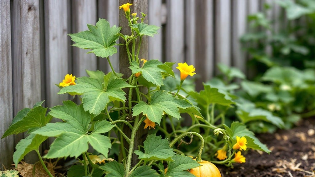 Pumpkin Trellis Planting: Vertical Space-Saving for Bigger Harvests