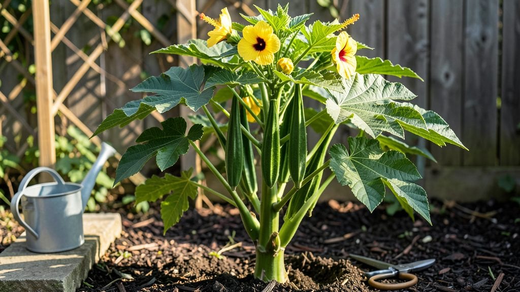 Tall Okra Plants Recipe: Pruning Secrets for Towering Harvests