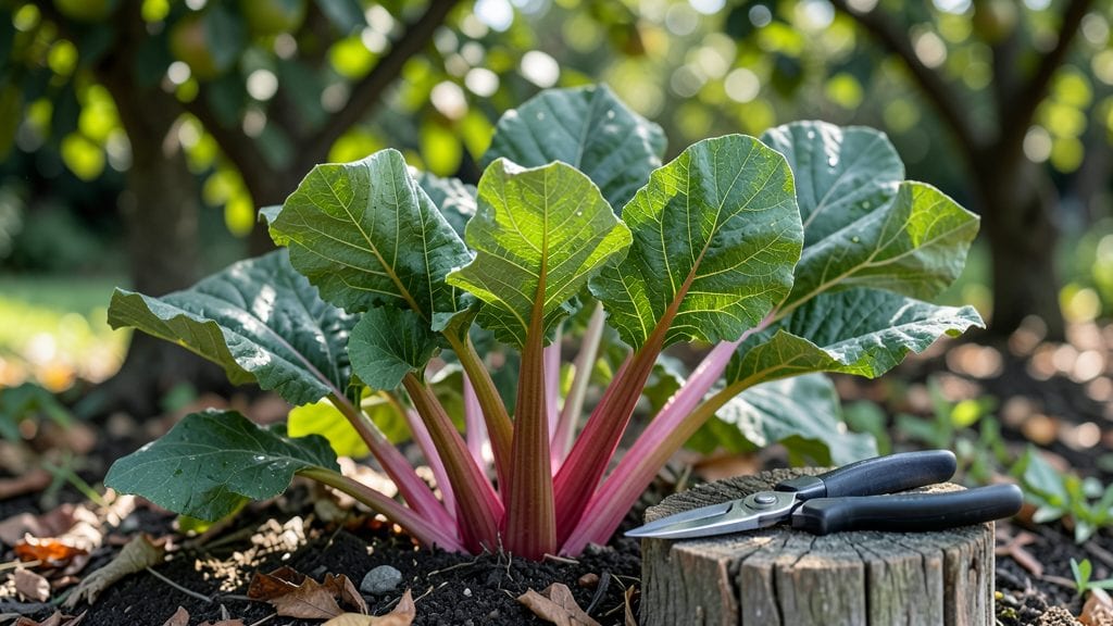 Trimming Rhubarb Plants: Spring Revival for Bigger Harvests